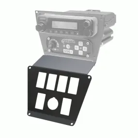 Rugged Radios Lower Accessory Panel - SPOD Touchscreen - Polaris RZR PRO XP/RZR Turbo R/RZR PRO R Dash Mount Radio/Intercom