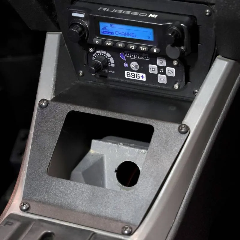 Rugged Radios Lower Accessory Panel - SPOD Touchscreen - Polaris RZR PRO XP/RZR Turbo R/RZR PRO R Dash Mount Radio/Intercom