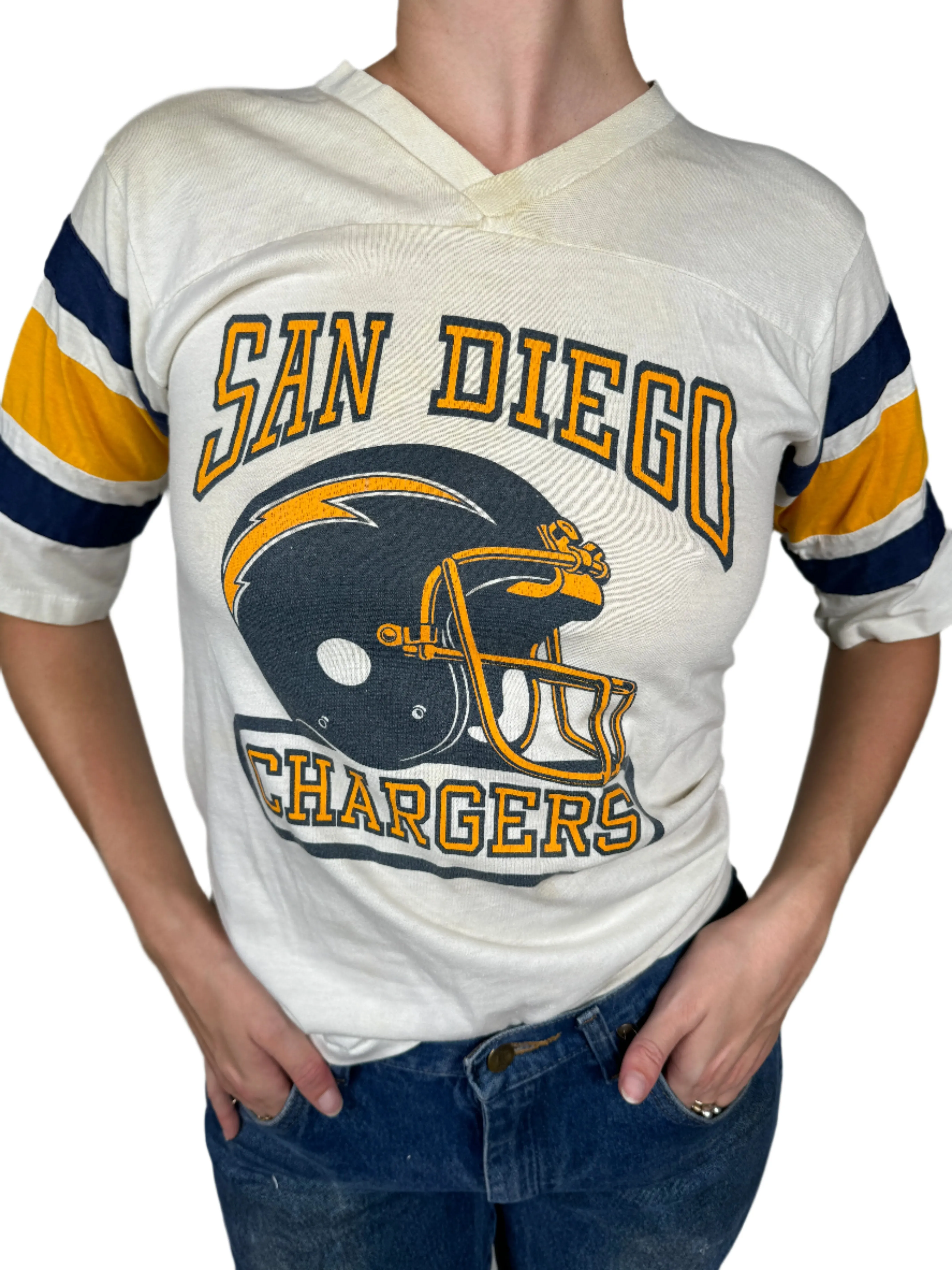 San Diego Chargers T-Shirt 1970s