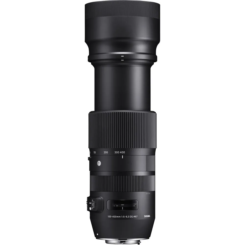 Sigma 100-400mm f/5-6.3 Contemporary DG OS HSM Lens for Canon EF Mount