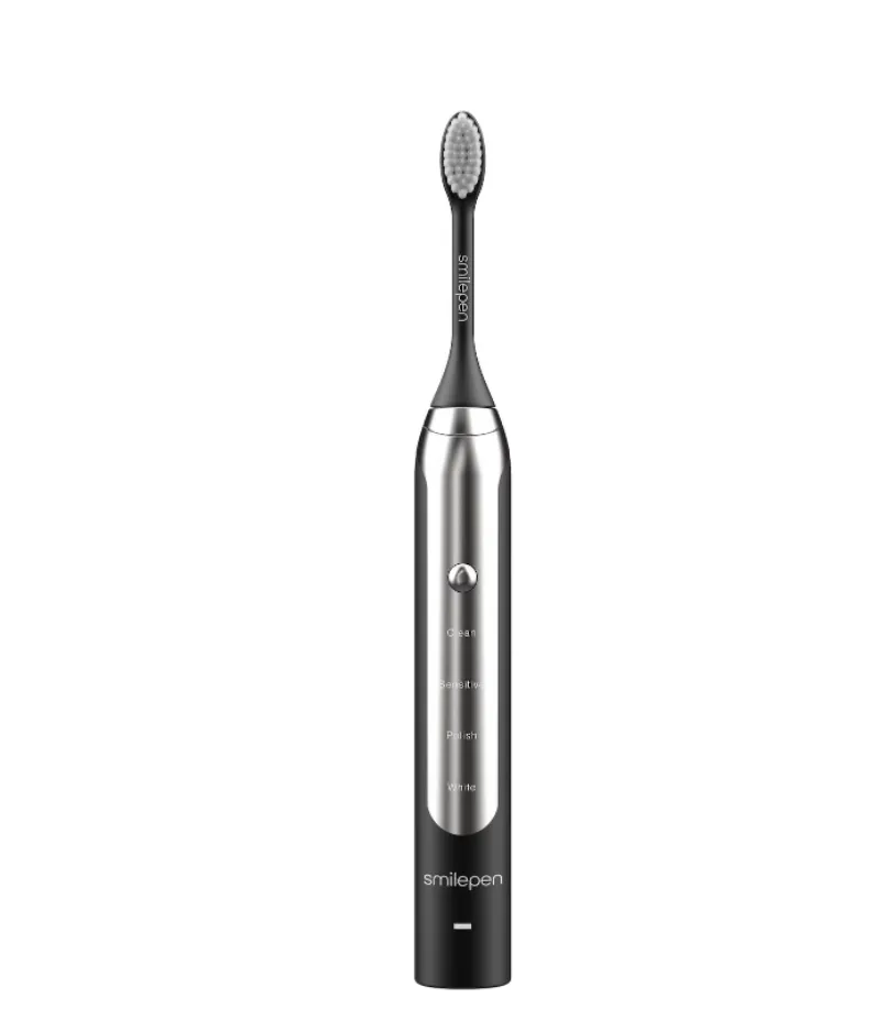 smilepen - Sonicwhite Whitening Toothbrush Sonic Toothbrush for Teeth Whitening (SPCSBT) - Black / Silver