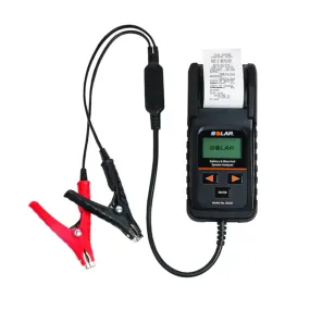 Solar BA227 - 12 Volt Digital Battery and System Tester with Integrated Printer