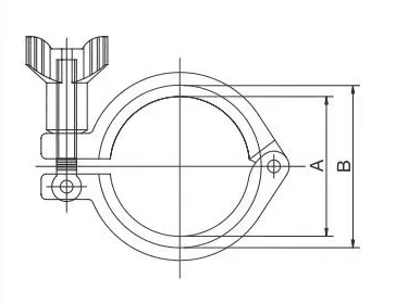 Stainless Steel Tri Clover Clamps