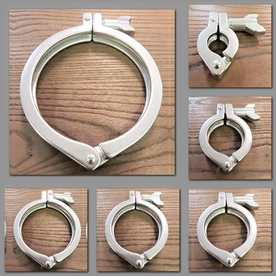 Stainless Steel Tri Clover Clamps