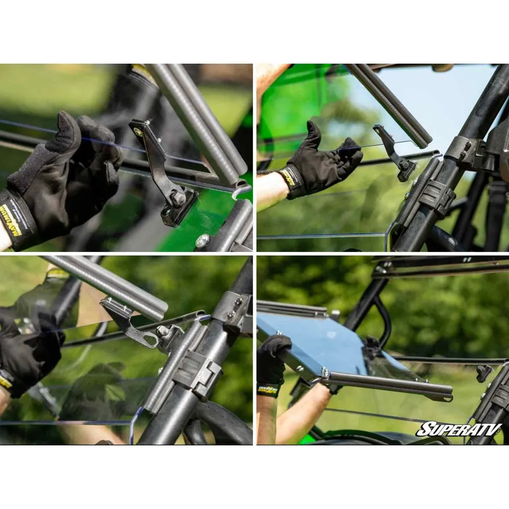 SuperATV Kawasaki Teryx 3-in-1 Windshield