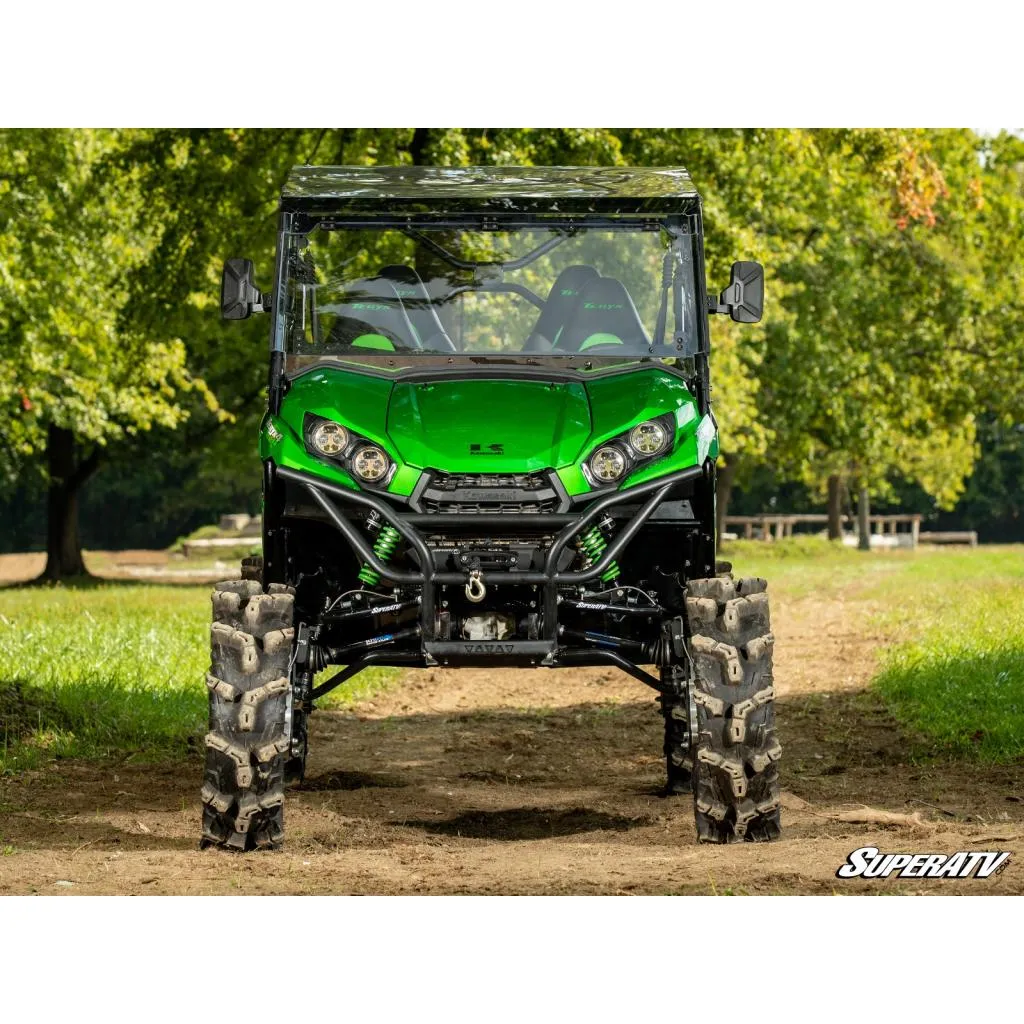 SuperATV Kawasaki Teryx MaxDrive Power Flip Windshield