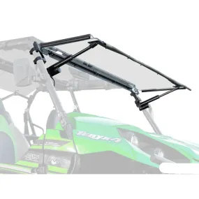 SuperATV Kawasaki Teryx MaxDrive Power Flip Windshield