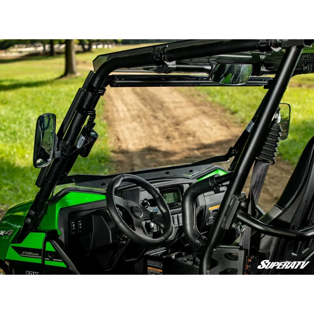 SuperATV Kawasaki Teryx MaxDrive Power Flip Windshield