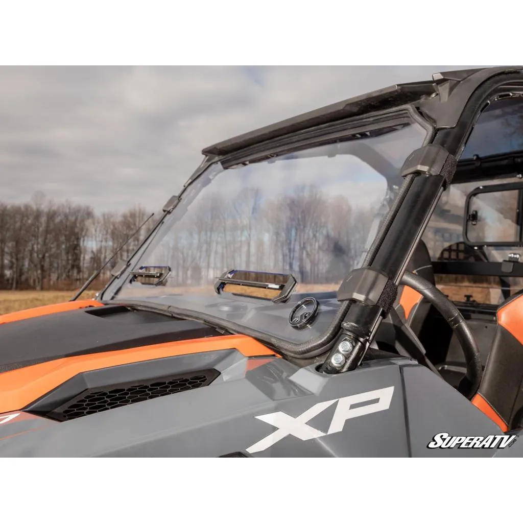 SuperATV Polaris General Scratch-Resistant Vented Full Windshield