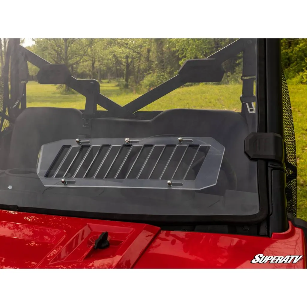 SuperATV Polaris Ranger 900 Vented Scratch-Resistant Full Windshield