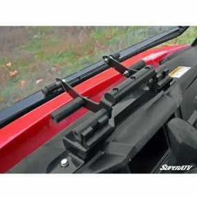 SuperATV Polaris Ranger Midsize Scratch Resistant Flip Windshield