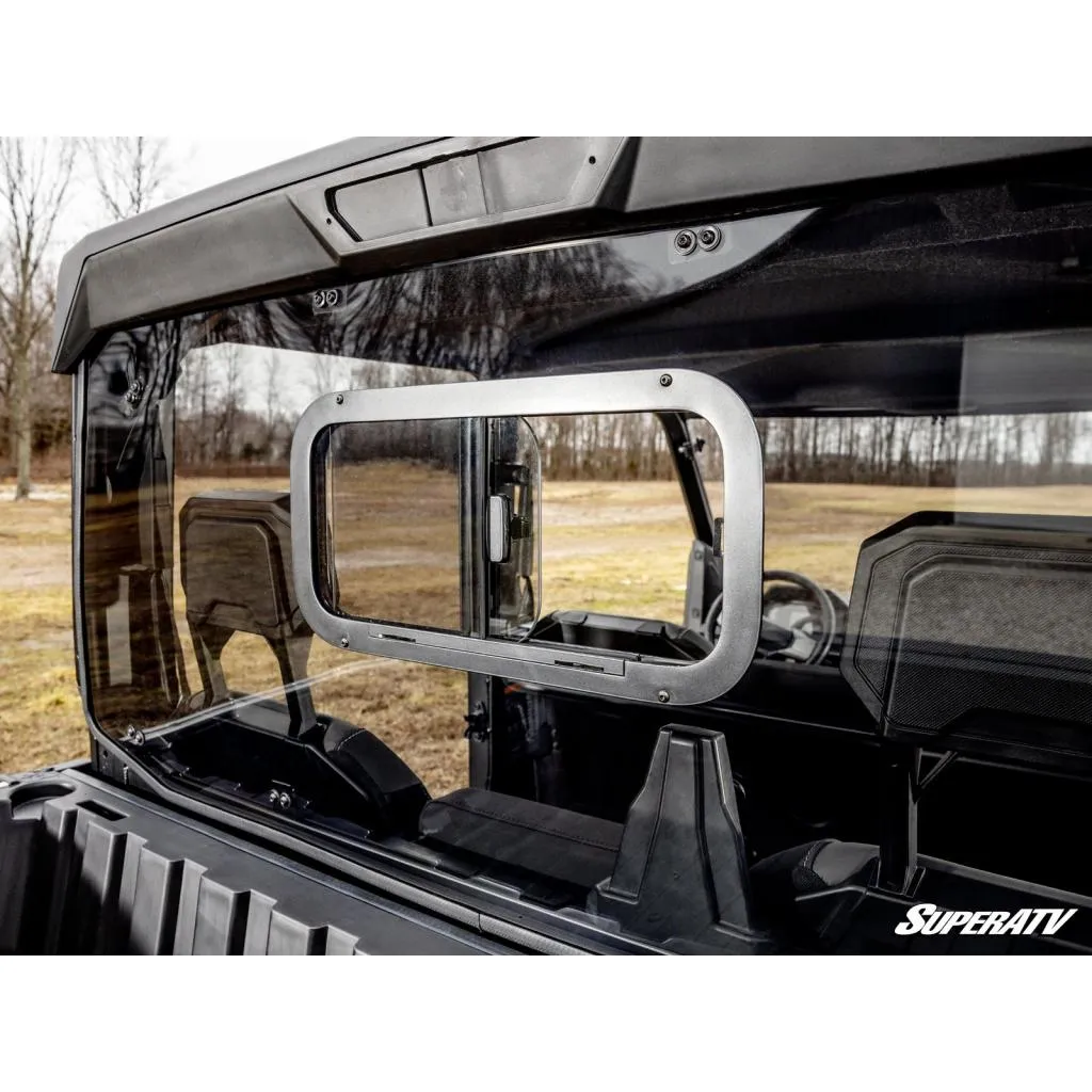 SuperATV Polaris Ranger XD 1500 Sliding Rear Windshield