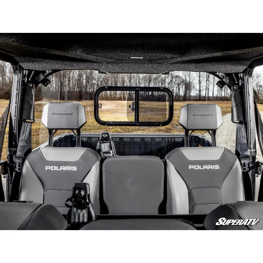 SuperATV Polaris Ranger XD 1500 Sliding Rear Windshield