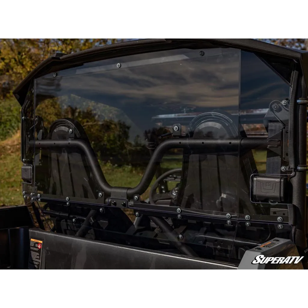 SuperATV Yamaha Wolverine RMAX2 1000 Scratch-Resistant Rear Windshield