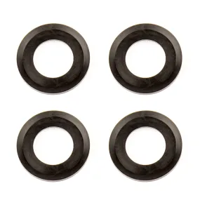 Team Associated Bleeder Shock Cap Seals, 16 mm (ASS81184)