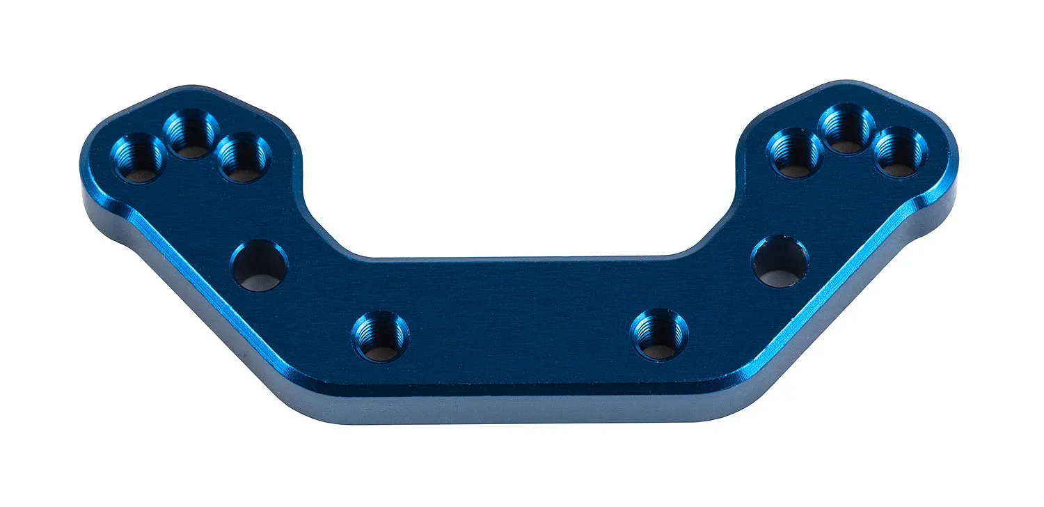 Team Associated RC10B7 Rear Ballstud Mount, blue aluminum (ASS92440)