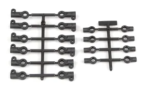 Team Associated RC8B4 Anti-roll Bar Rod and Shock Ends (ASS81621)