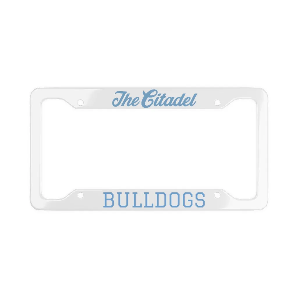 The Citadel Bulldogs License Plate Frame