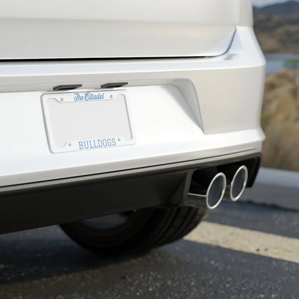 The Citadel Bulldogs License Plate Frame