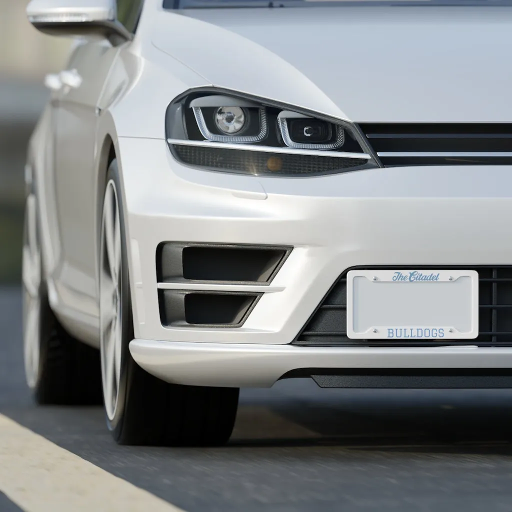 The Citadel Bulldogs License Plate Frame