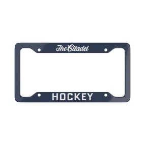 The Citadel, Word Mark, Club Sports, Hockey License Plate Frame