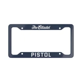 The Citadel, Word Mark, Club Sports, Pistol License Plate Frame