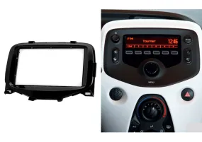 Toyota Aygo 2014  Double Din Trimplate