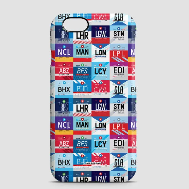 UK Airports - Phone Case