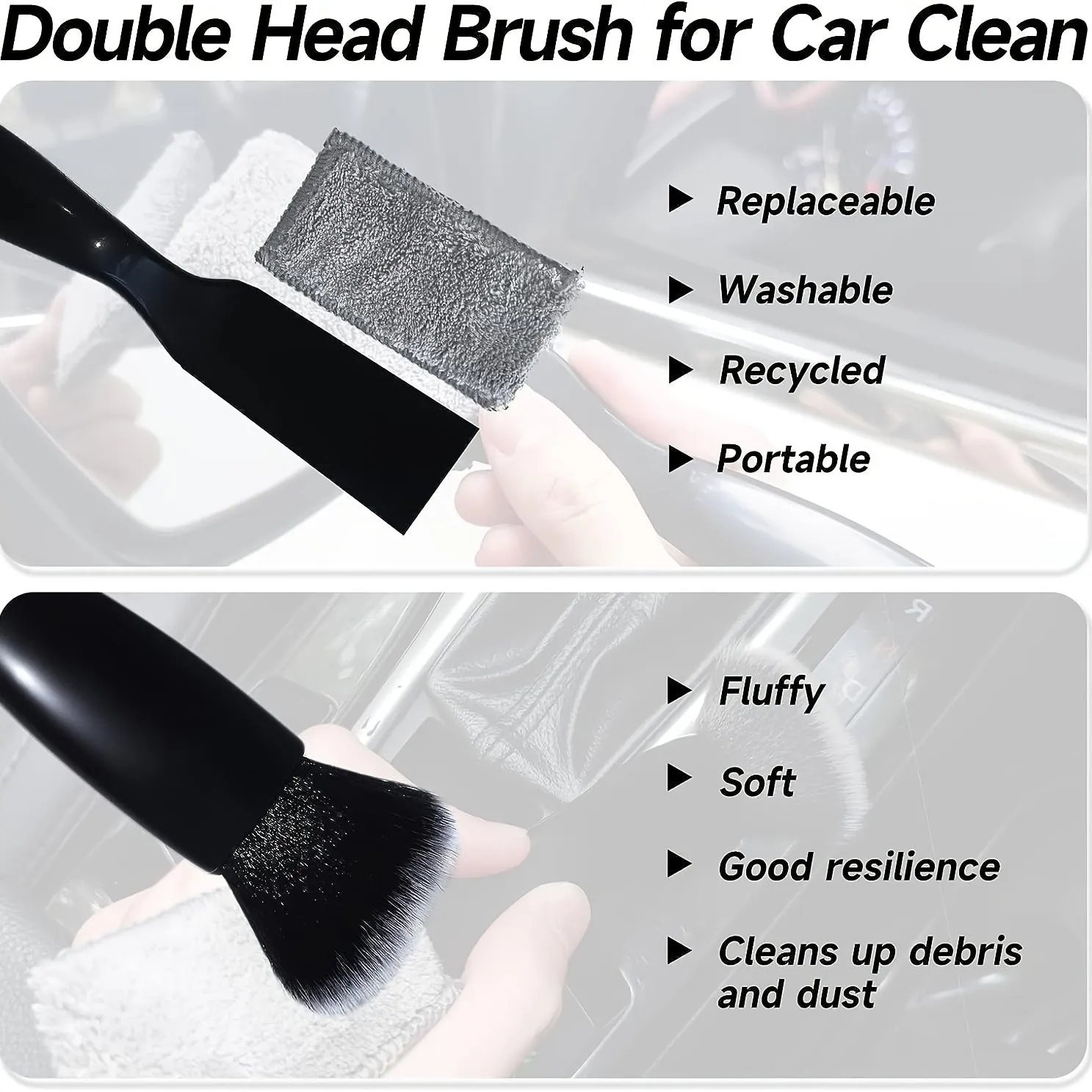 Ultimate Car Cleaning Kit AllinOne Interior  Exterior Brush