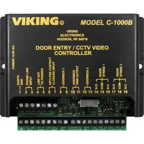 Viking C-1000B Two Door Entry and CCTV Camera Controller