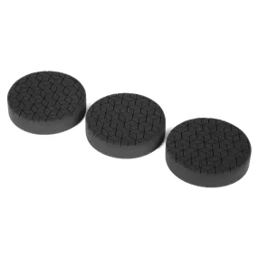 WEN AA1503 5-Inch Fine-Grit Diamond-Cut Foam Polishing Pads for Finishing, Three Pack