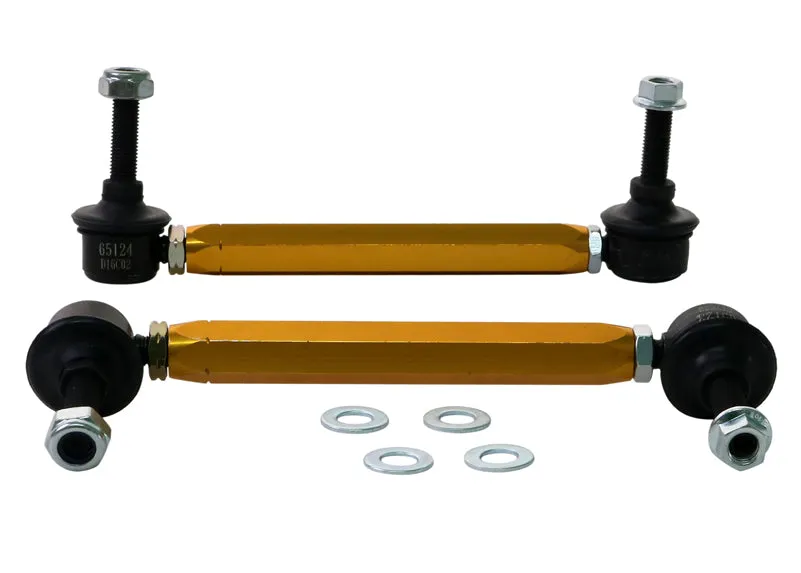 Whiteline Sway Bar End Link Kit Mazda Premacy CP (1999-2003) [190-215mm/ 10mm Ball Stud] Front - KLC187