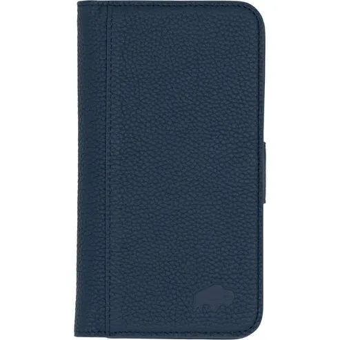 Windsor iPhone 14 Plus Bi-Fold Wallet Case, Monaco Blue