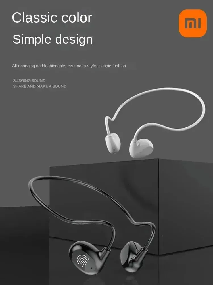 Xiaomi Bone Conduction Headphones Wireless Bluetooth 5.3 Waterproof Headset Stereo Over-Ear Sports Earphones Earbuds With Mic